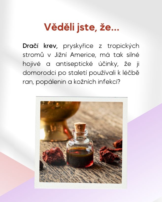 Říkají jí krev Země – symbol síly, ochrany a znovuzrození. 🌺 Sangre de Drago – pryskyřice, která proudí jako samotná...