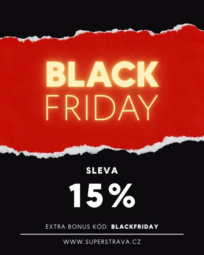 🔥BLACK FRIDAY ZAČÍNÁ🔥 Sleva 15% na celý nákup v našem eshopu s kódem: blackfriday Výjimky: Produkty značky GymBeam –...