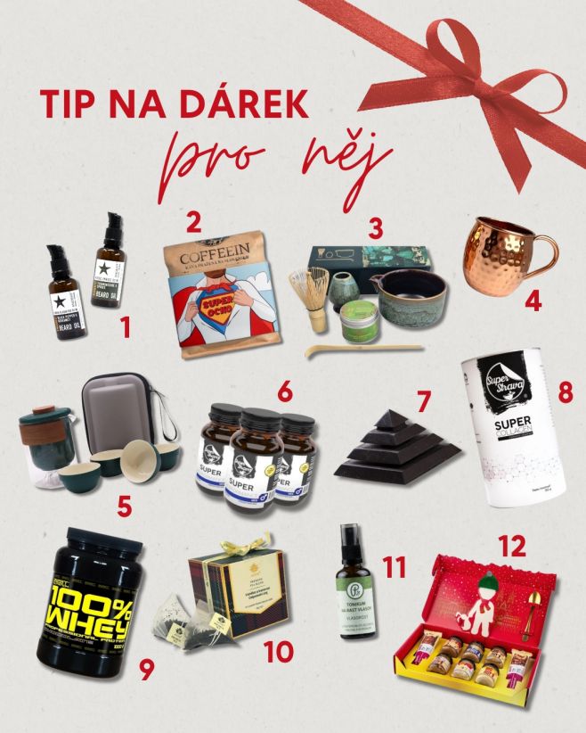 Hledáte dárek pod stromeček pro nějakého SUPER chlapa?🎁 Náš e-shop superstrava.cz vás podrží, tady je pár tipů: 1. AWM...