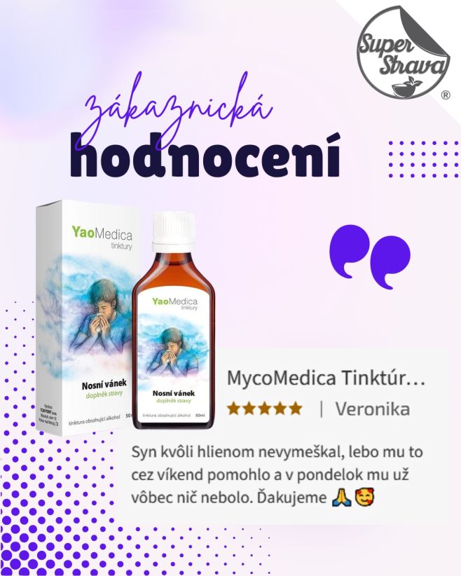 Děkujeme za každé vaše hodnocení😊 Ještě máme skladem pár kusů této tinktury, která je založena na receptu tradiční čínské...