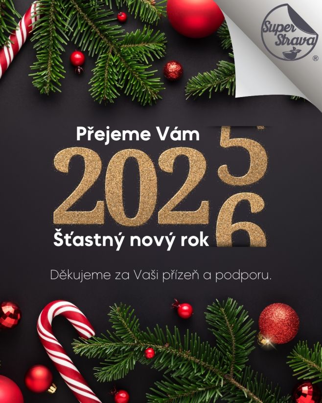 Milí zákazníci a přátelé zdravého životního stylu, děkujeme Vám za důvěru v uplynulém roce. Přejeme Vám další rok plný...